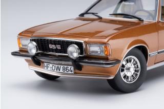 Opel Commodore B GS/E Coupé 1975 - brown met. limited 696 pieces Touring Modelcars 1:18 Metallmodell 2 Türen zu öffnen!